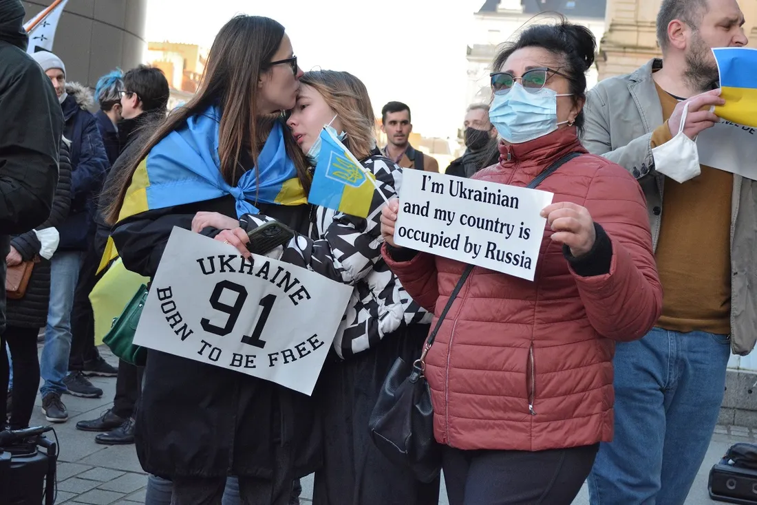 Manifestation à Rennes